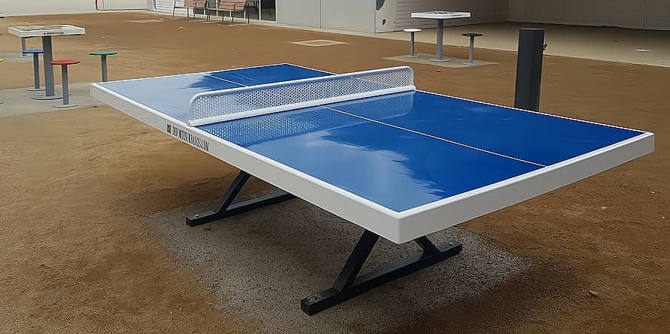 Mesa ping pong exterior antivandálica Forte - Deportes Urbanos