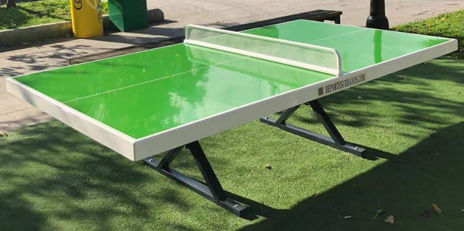 mesa de ping pong de exterior antivandalica para tennis mesa - Aunor